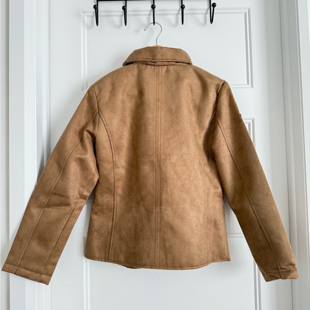 Italian Designer Suade Jacket - Picture 3 of 10